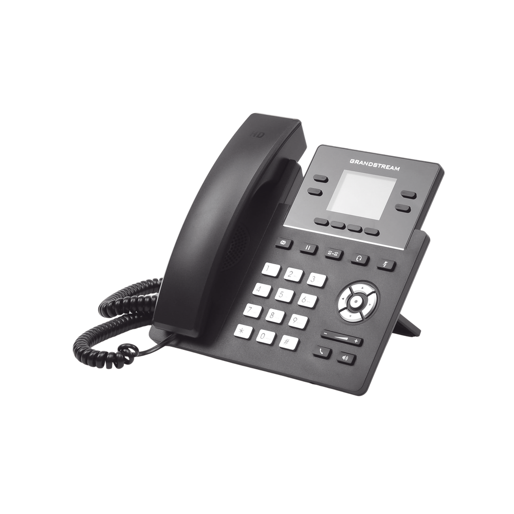 Wi-Fi IP Phone, Carrier Grade, 4 SIP lines with 2 accounts, 2.4" color display, Opus codec, IPv4/IPv6 with GDMS cloud management