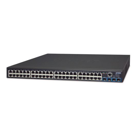 Switch Administrable de 48-puertos 10/100/1000T + 4-puertos 10G SFP+