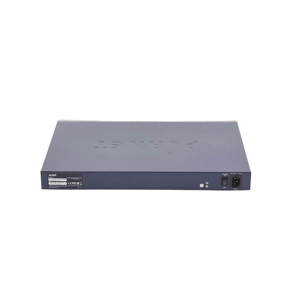 Switch Administrable de 48-Puertos 10/100/1000T 802.3at PoE + 4-Puertos 100/1000BASE-X SFP / 440W