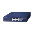 Switch no administrable PoE de 8 puertos 10/100/1000 Mbps con PoE 802.3af/at