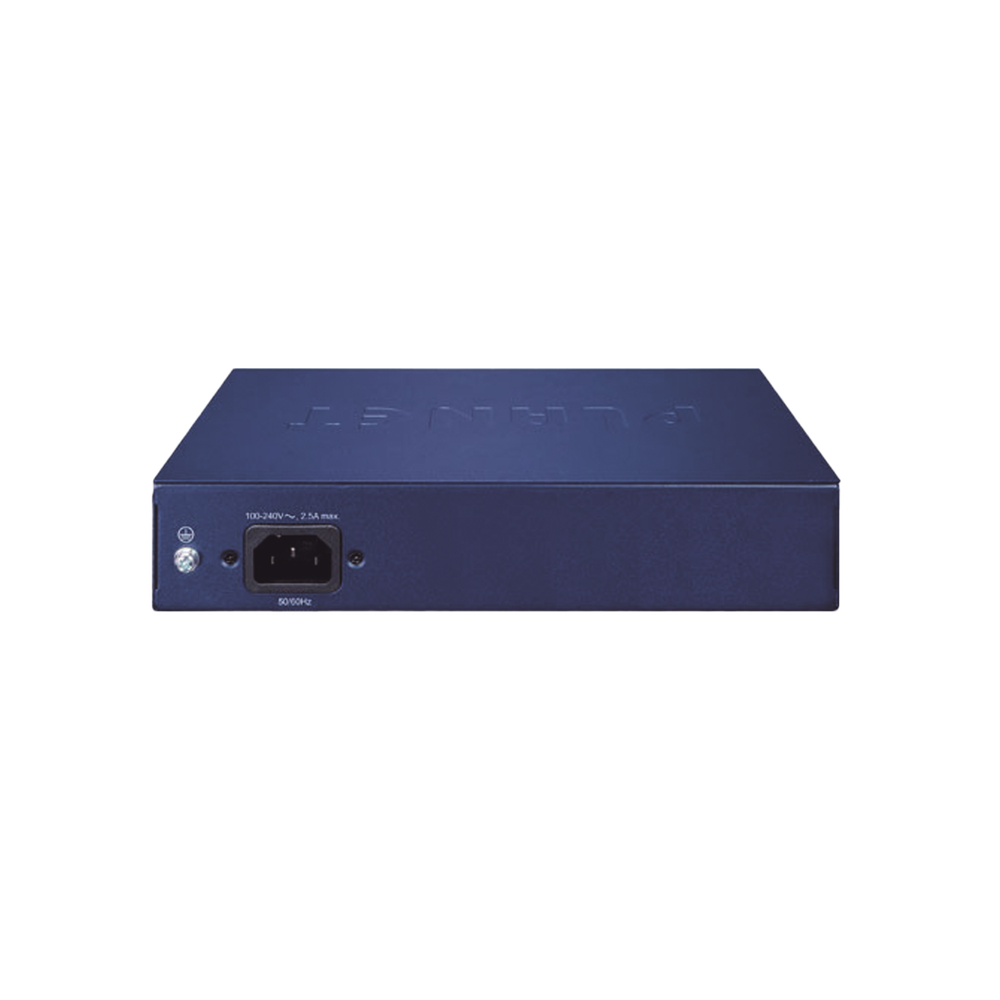 Switch PoE No Administrable de Escritorio, 2 puertos Gigabit 802.3bt, 4 Puertos gigabit 802.3at, 2 puertos 10/100/1000, 2 Puertos SFP Gigabit.