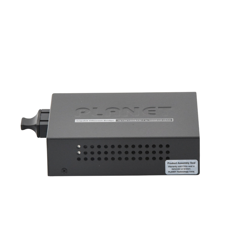 1000 Mbps UTP/Fiber Optic Media Converter, Multi-Mode, Up to 550 m, SC Connector