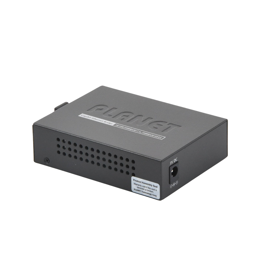 1000 Mbps UTP/Fiber Optic Media Converter, Multi-Mode, Up to 550 m, SC Connector