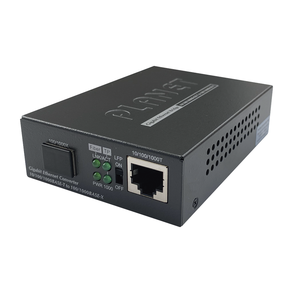Convertidor de Medios 1000Base-T a 1000BASE-X SFP