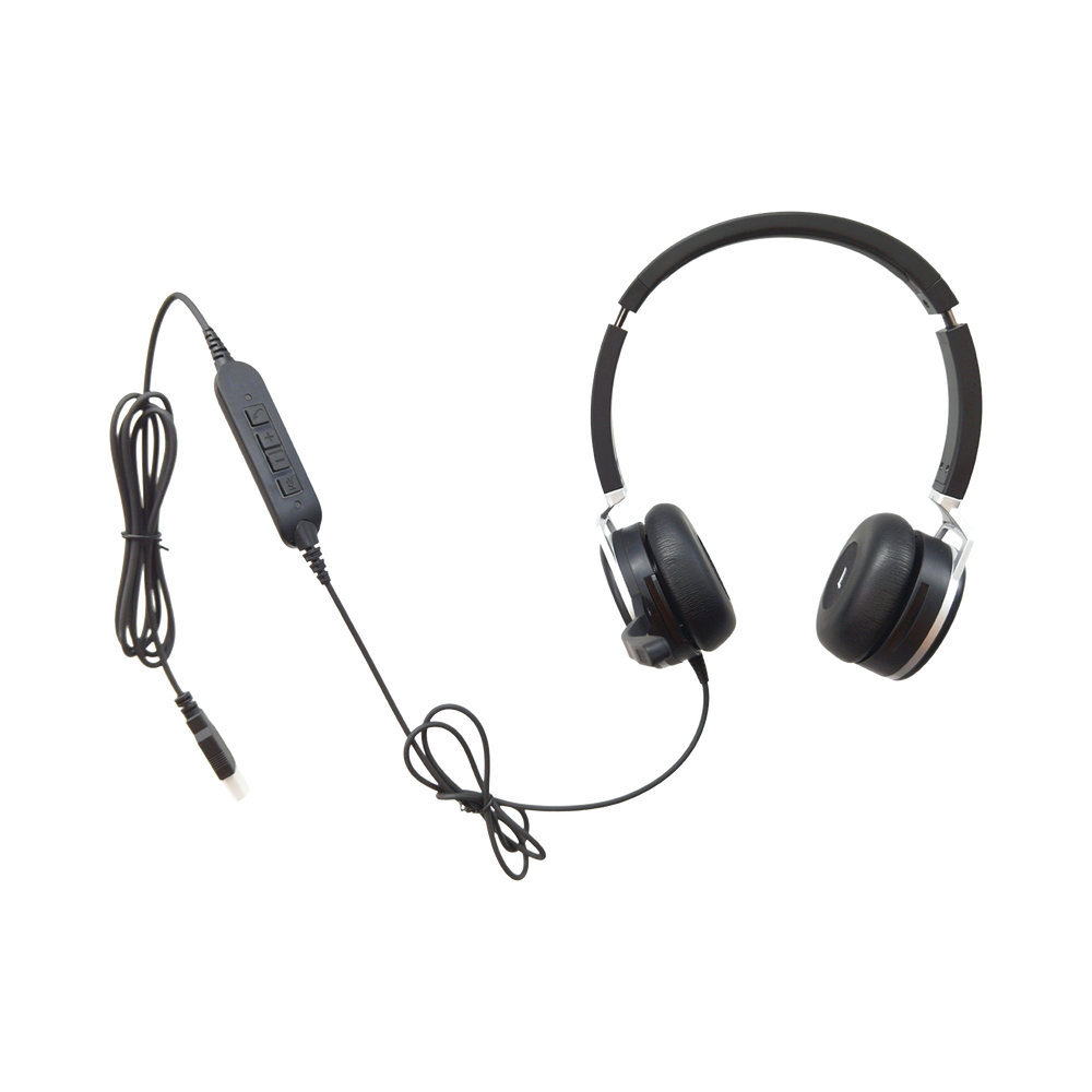 USB HD Headphones with Noise Cancelling Microphone