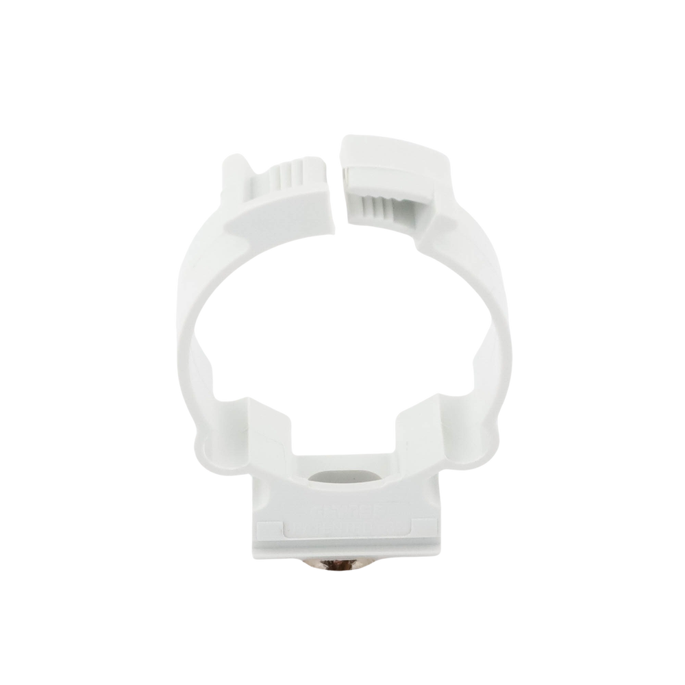 Collar support (Clamp), Self-extinguishing PVC, closed for 32 mm pipe
