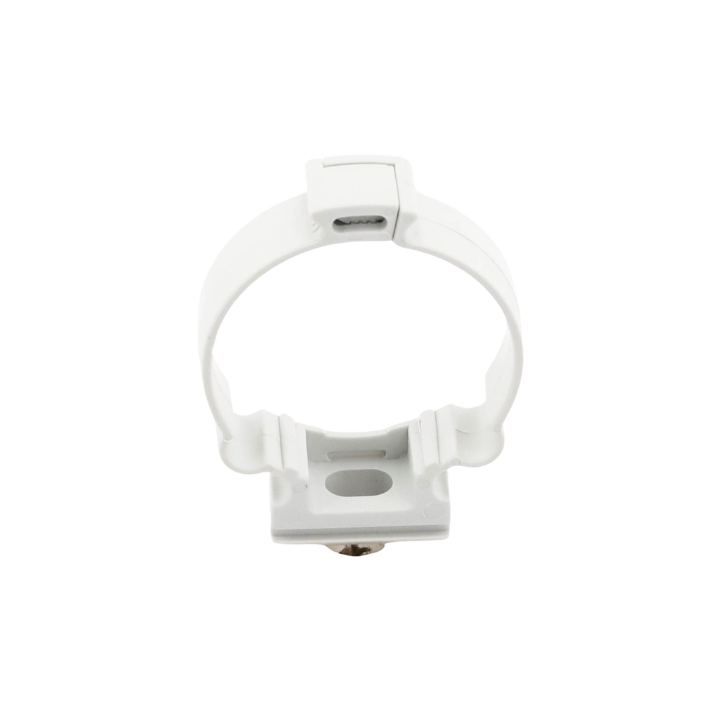 Collar support (Clamp), Self-extinguishing PVC, closed for 40 mm pipe