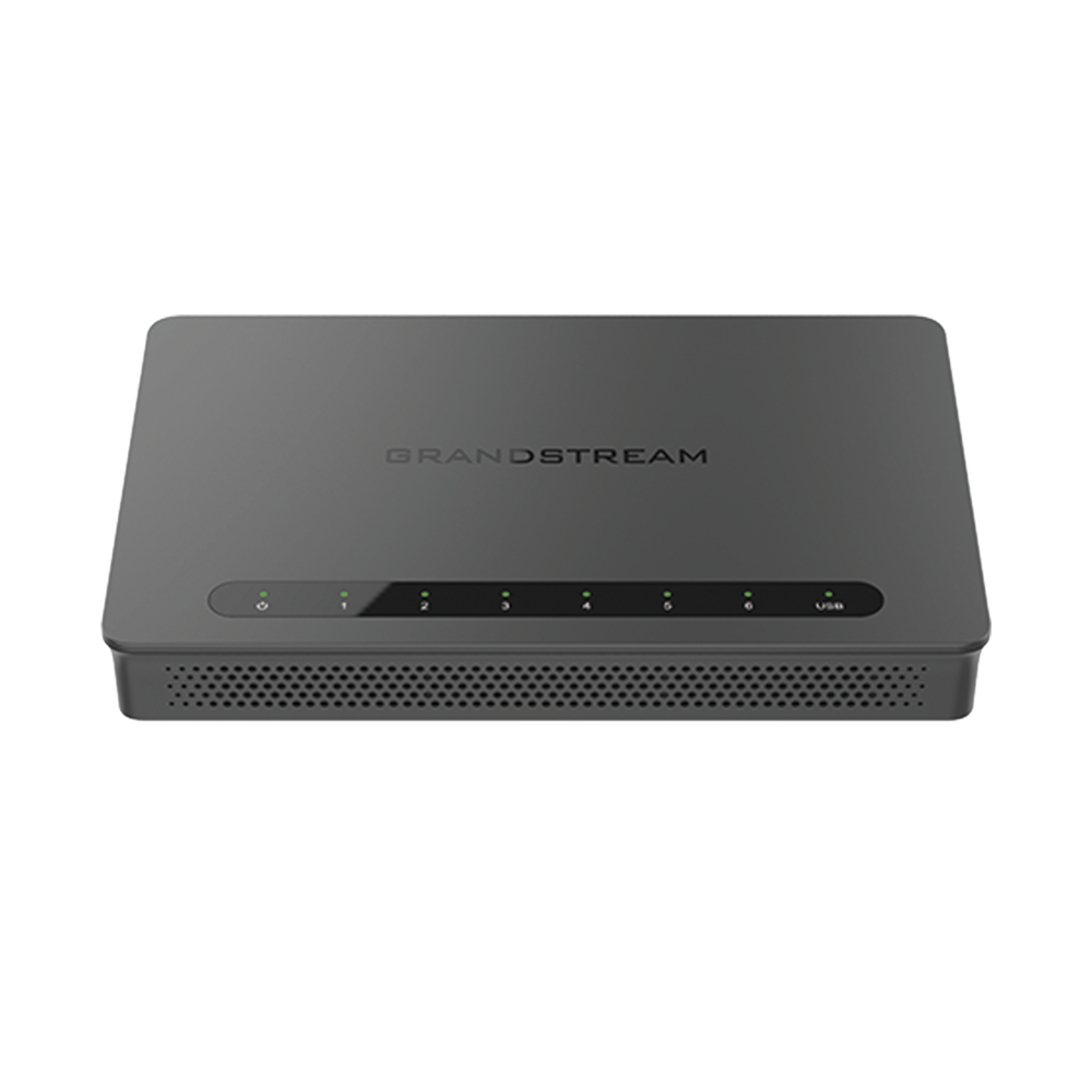 Router Gigabit VPN / Balanceador de cargas / 30,000 sesiones NAT /  6 puertos 10/100/1000 Mbps (WAN/LAN) / Compatible con GWN Cloud.