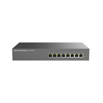 Switch PoE+ Gigabit No Administrable / 8 puertos 10/100/1000 Mbps / 8 puertos PoE+ / hasta 145W