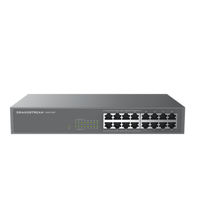 Switch PoE+ Gigabit No Administrable / 8 puertos 10/100/1000 Mbps / 8 puertos PoE+ / hasta 145W