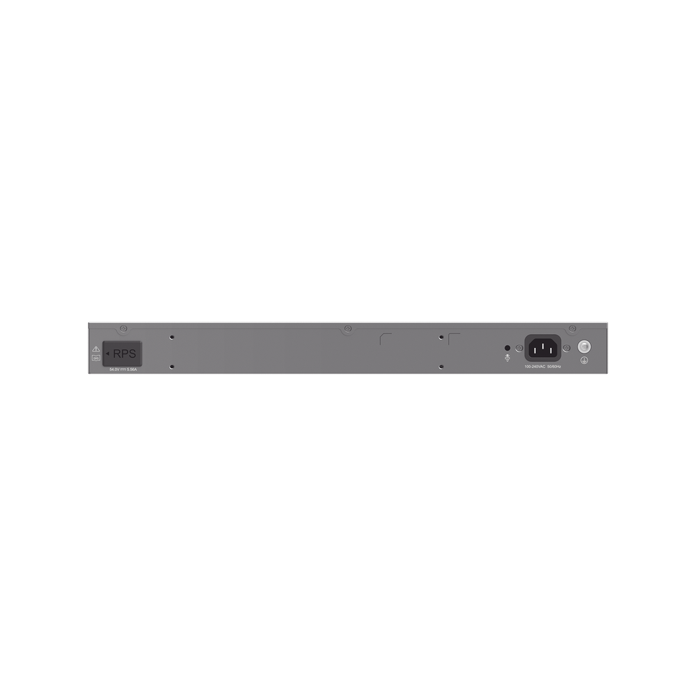 Switch Gigabit PoE+ Administrable / 24 puertos 10/100/1000 Mbps + 4 Puertos SFP+ 10G Uplink / Hasta 360W / Compatible con GWN Cloud.