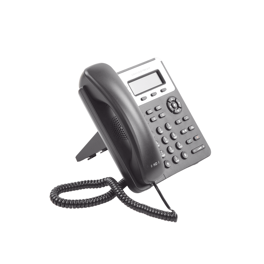 2-line SMB IP phone with 3 programmable feature keys and 3-way conferencing, 5 VDC