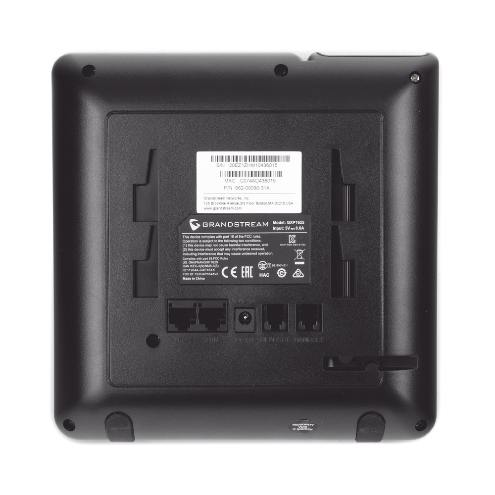 3-line enterprise IP phone with 4 feature keys, 8 BLF extension keys, and 4-way conferencing. PoE