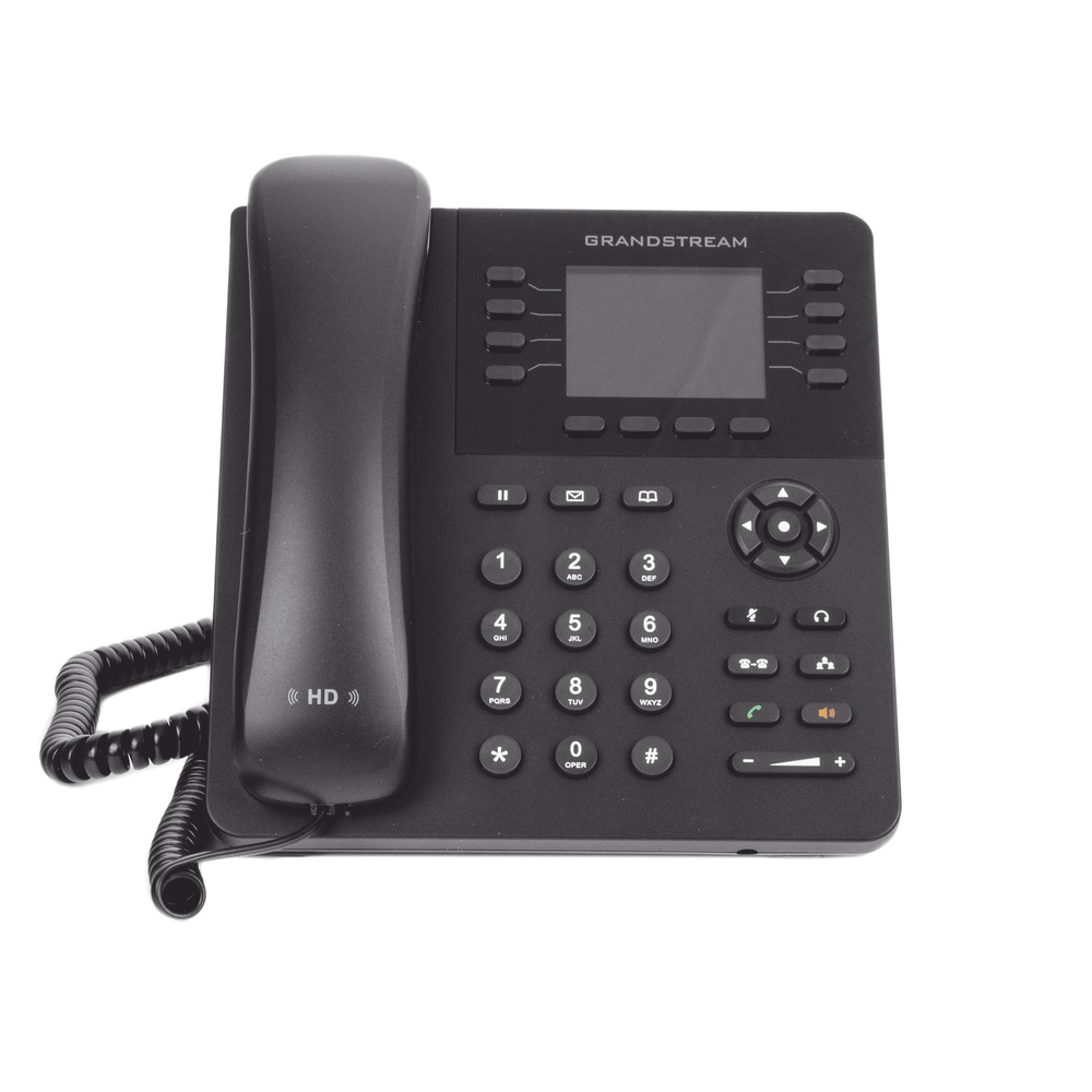 SMB PoE IP Phone 8 Lines 4 Function Keys and 4-Way Conference. PoE