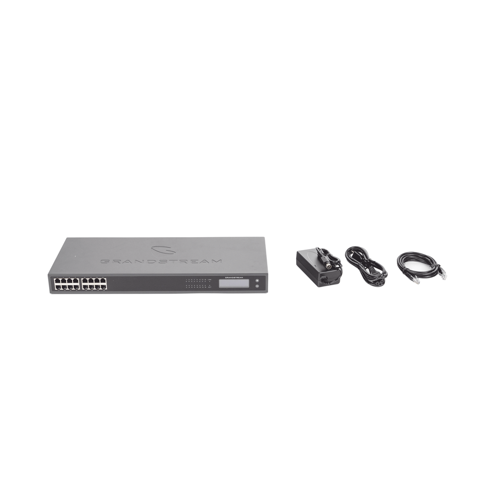 GrandStream ATA 16-Port FXS + 1 50-Pin TELCO VoIP Gateway, Rackmountable