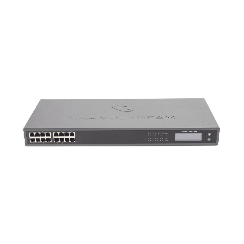 GrandStream ATA 16-Port FXS + 1 50-Pin TELCO VoIP Gateway, Rackmountable