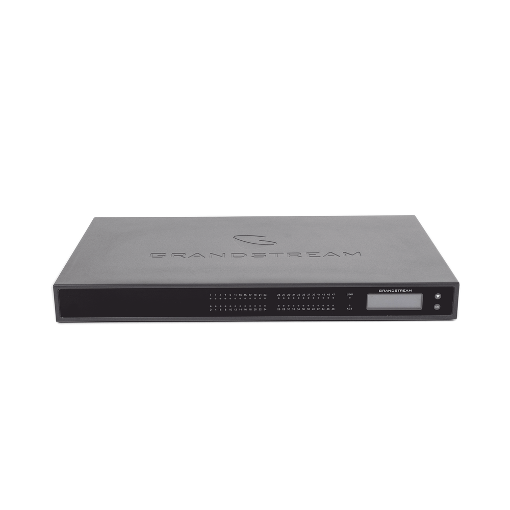 GrandStream 48 FXS 2-Port Telco 50-Pin Rackmount VoIP Adapter