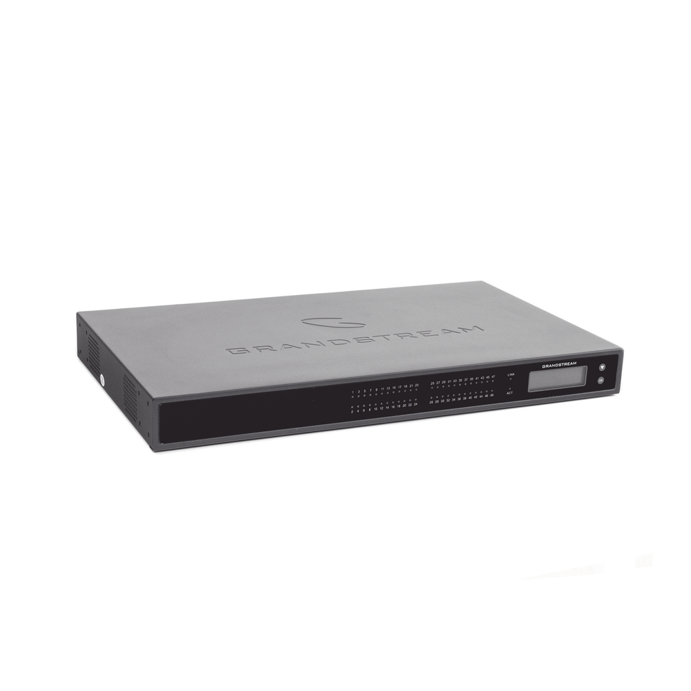 GrandStream 48 FXS 2-Port Telco 50-Pin Rackmount VoIP Adapter