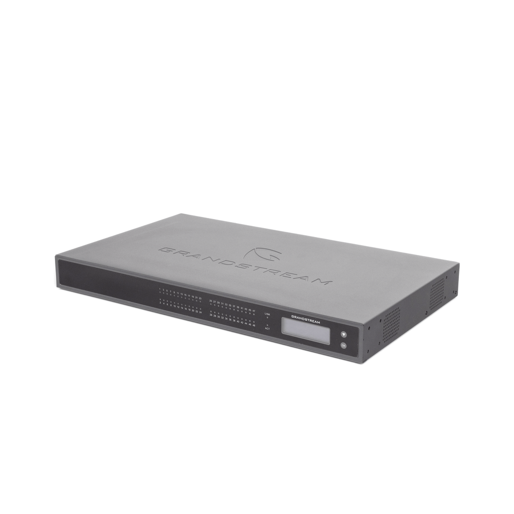 GrandStream 48 FXS 2-Port Telco 50-Pin Rackmount VoIP Adapter