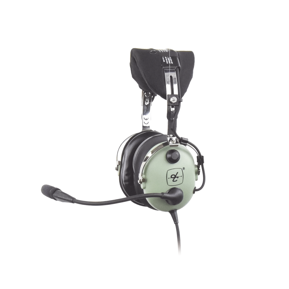 Passive noise-cancelling headset for helicopter radios