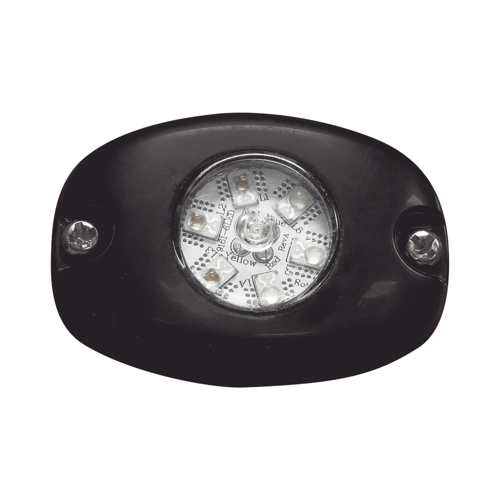 Lampara Oculta de LED Serie HB6PAK color dual ámbar claro