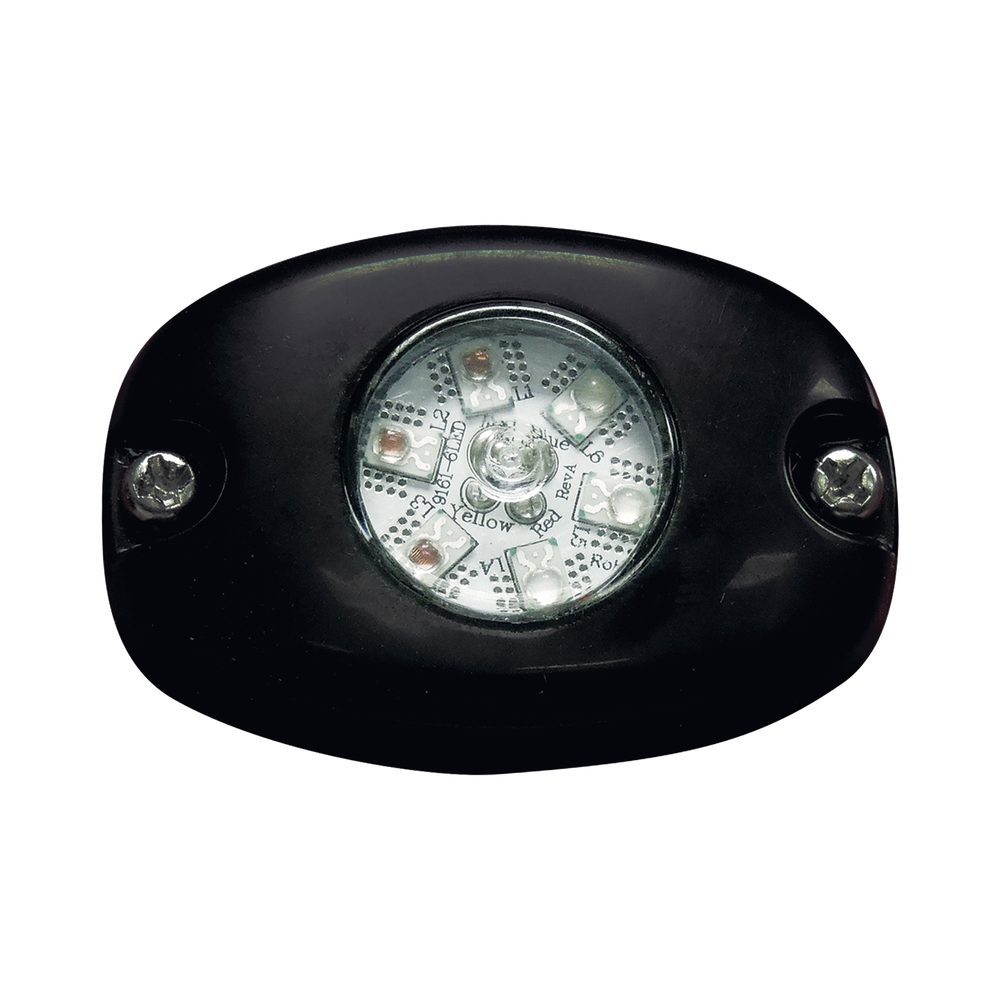 Lampara Oculta de LED Serie HB6PAK color dual rojo y azul