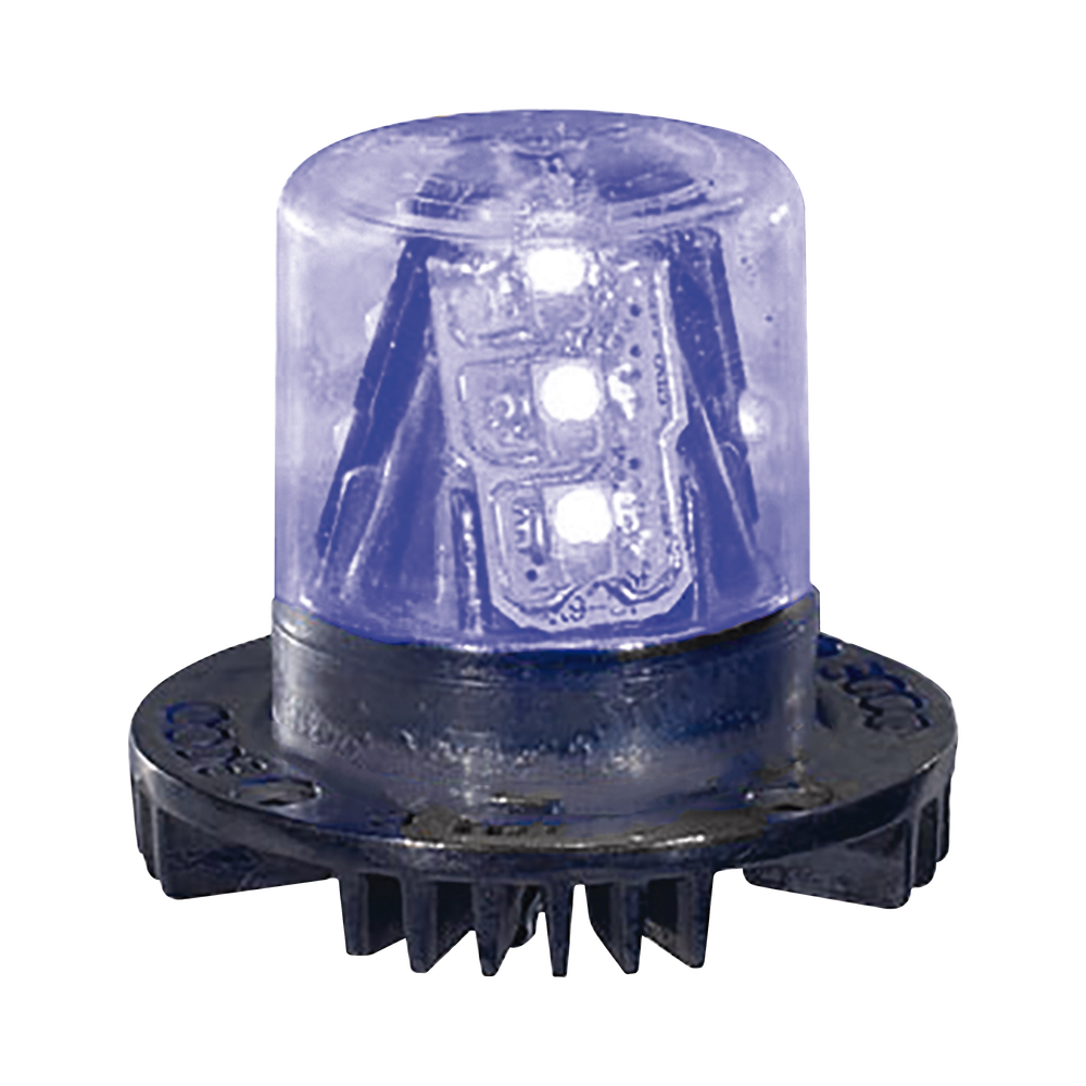 Hide-a-blast ™ 9 led, fuente de alimentación y cable de 15 '- azul