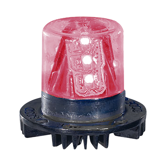 Hide-a-blast ™ 9 led, fuente de alimentación y cable de 15 '- rojo