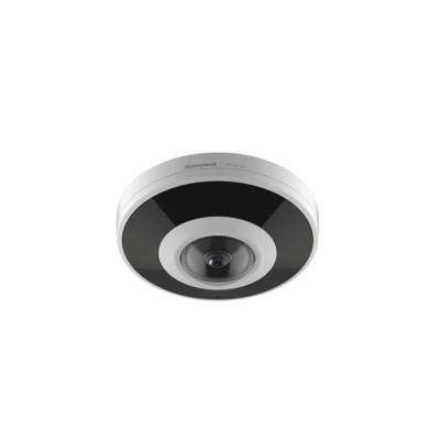Fisheye IP 12 Megapixel / Lente 1.8 mm / Vista 360° / 180° / H.265 / Exterior IP66 / IK10 Antivandálica / PoE / Micrófon