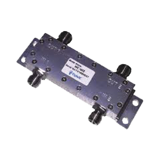 Combinador Hibrido 2X2, 136-174 MHz, 3dB, 300 Watt, N Hembra.