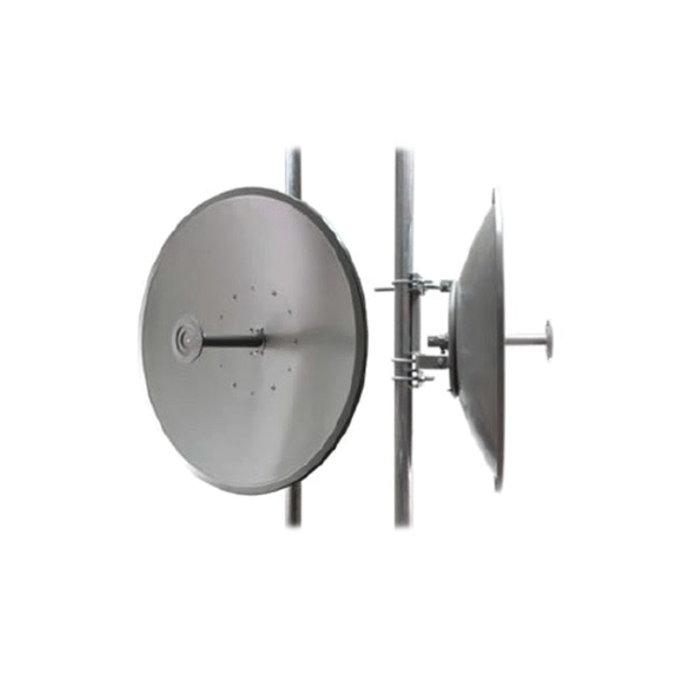 Antena para enlaces Carrier Class Polaridad Sencilla, Frec. 4.9 - 5.9 GHz Ganancia 32 dBi, 
