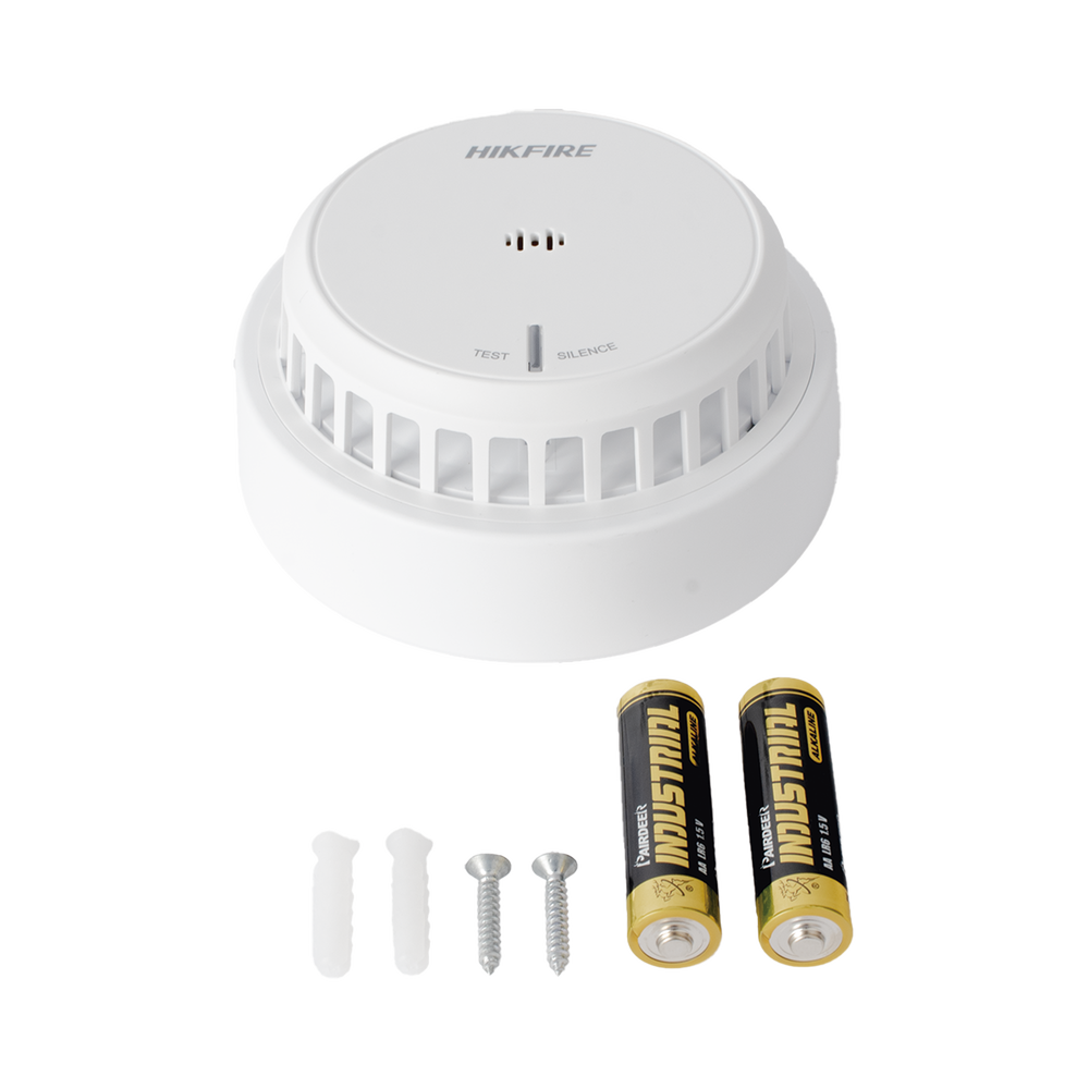 Stand-Alone Smoke Detector / No Panel Required / Silence Button / 85 dB Alarm / Batteries Included