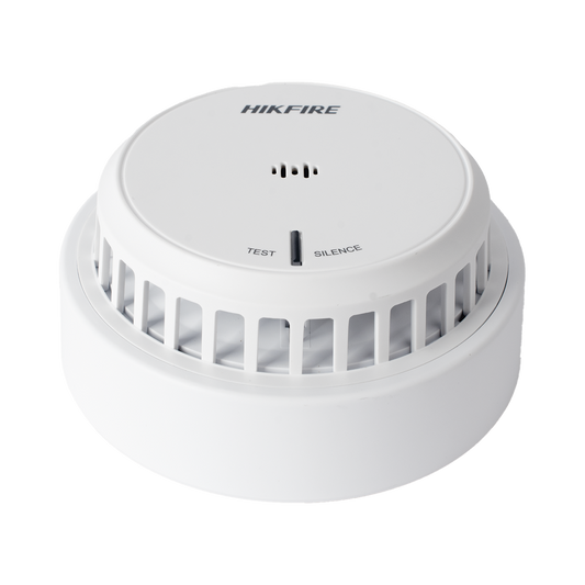 Detector de Humo Autónomo / No Requiere Panel / Botón para Silenciar / Alarma de 85 dB / Incluye baterías