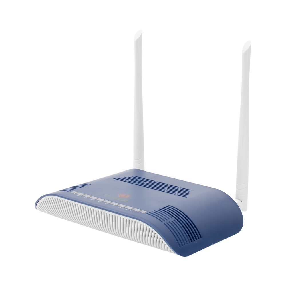 ONU Dual G/EPON con Wi-Fi en 2.4 GHz + 1 puerto SC/APC + 1 puerto LAN Gigabit + 1 puerto LAN Fast Ethernet + 1 puerto FXS + 1 puerto CATV, hasta 300 Mbps vía inalámbrico