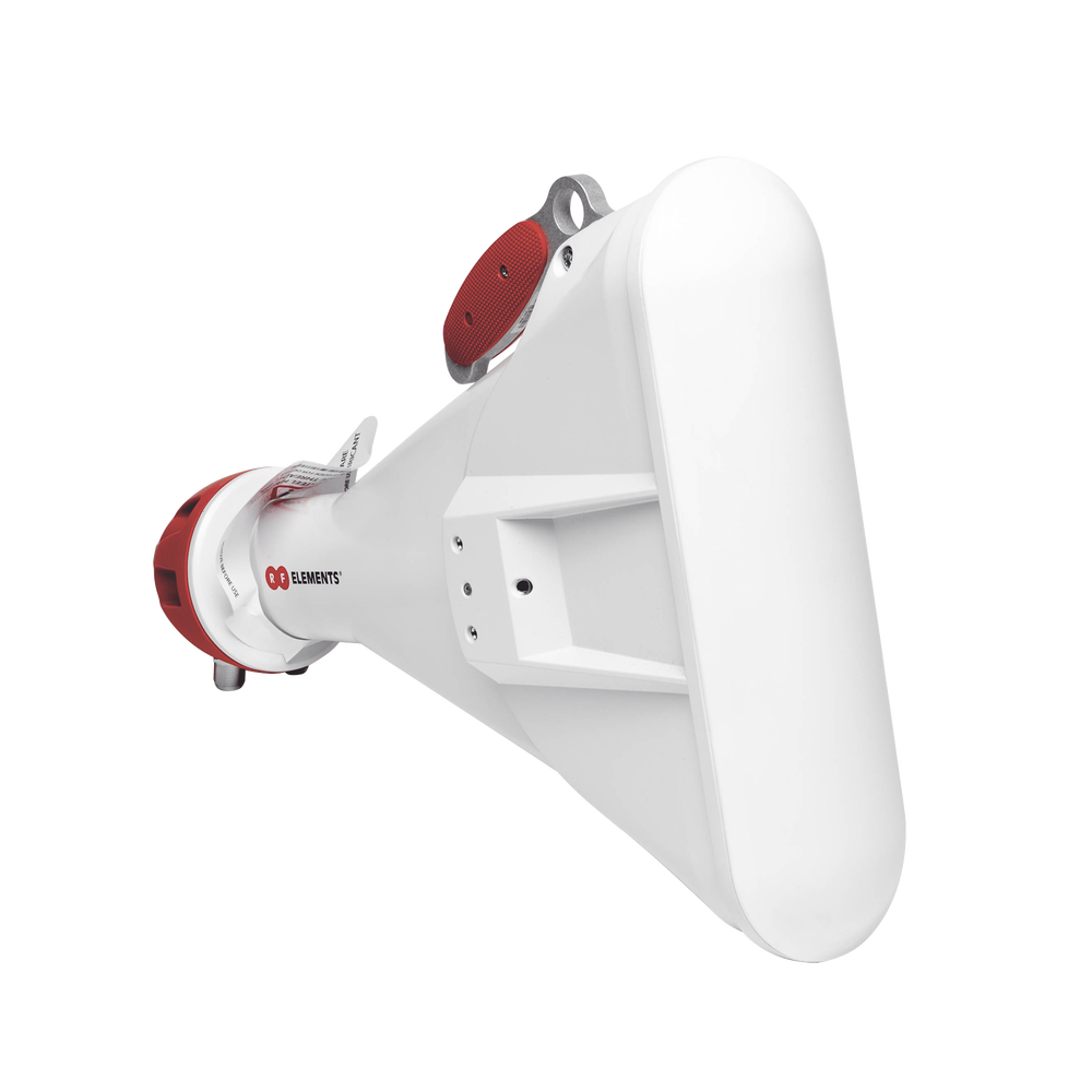 Antena Sectorial Asimétrica Carrier Class apertura 60 grados tipo cuerno 17 dBi 5180-6000 MHz conectores tipo N hembra