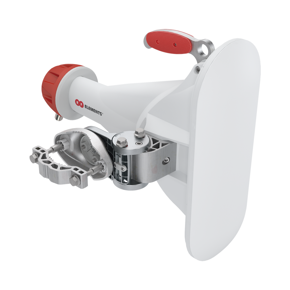 Antena Sectorial Asimétrica Carrier Class apertura 90 grados tipo cuerno 16 dBi 5180-6000 MHz conectores tipo N hembra
