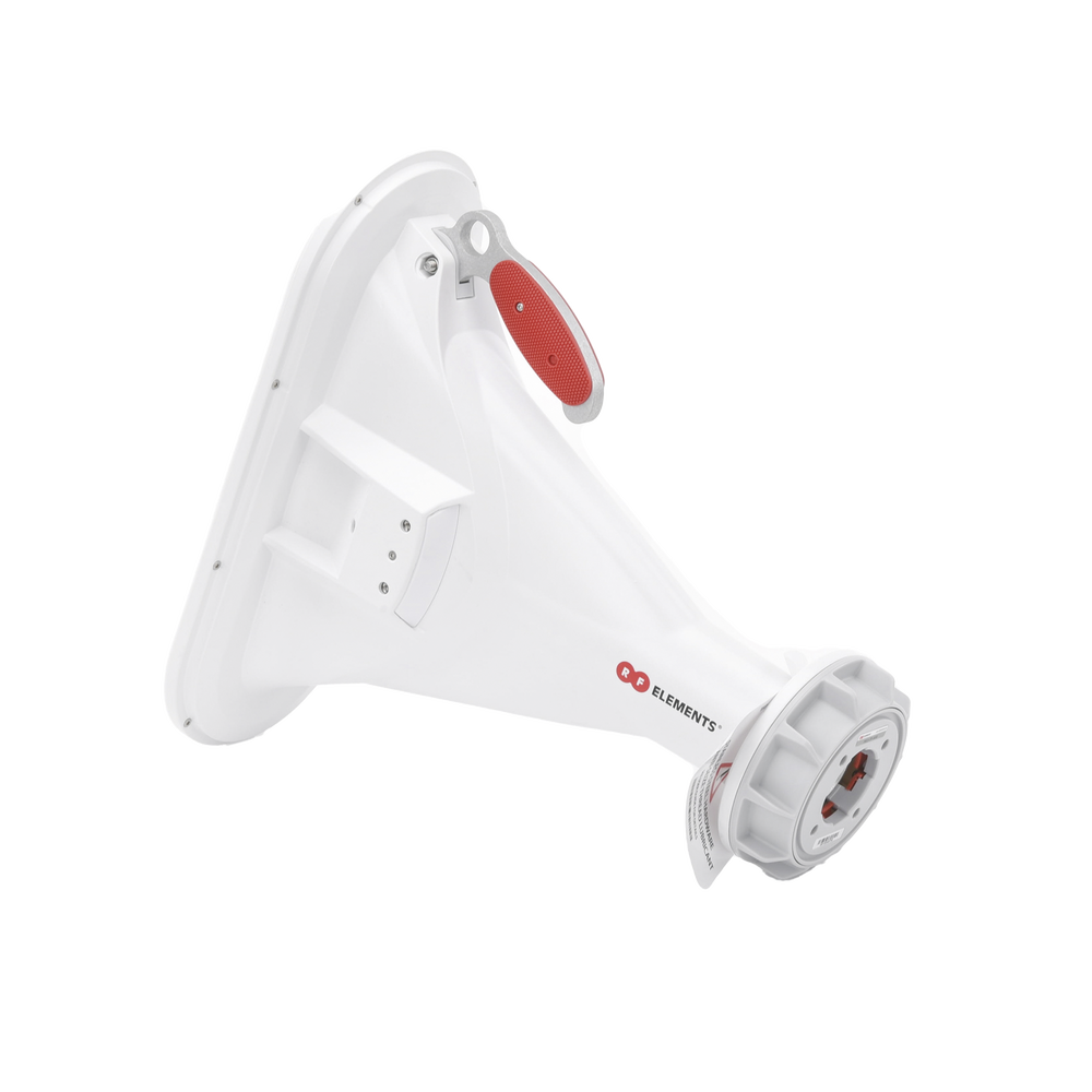 Antena asimétrica de 90° (90°H 25°V) 16 dBi tipo cuerno 5180-6000 MHz altamente eficiente, sin cables, sin perdidas, sin lóbulos listas para TwistPort