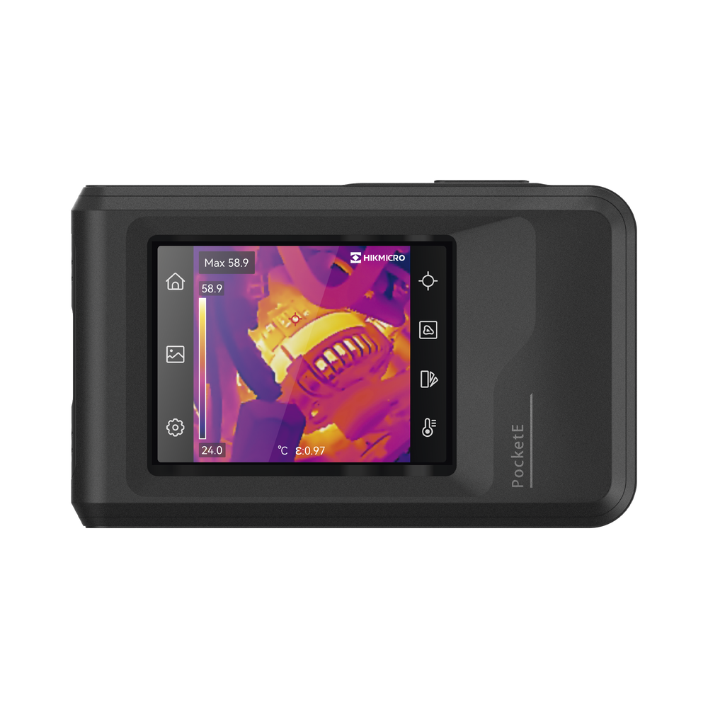 POCKET2 - Cámara Termográfica Portátil Lente 3.5 mm (256 × 192) / WiFi / IP54 / Memoria interna 16 Gb / Hasta 4 Horas de Funcionamiento Continuo