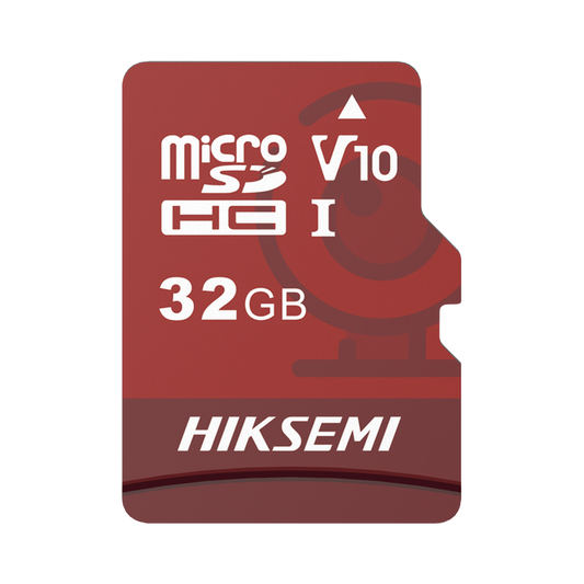 Memoria microSD / Clase 10 de 32 GB / Especializada Para Videovigilancia / Compatibles con cámaras HIKVISION