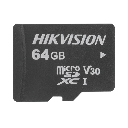 Memoria microSD / Clase 10 de 64 GB / Especializada Para Videovigilancia / Compatibles con cámaras HIKVISION
