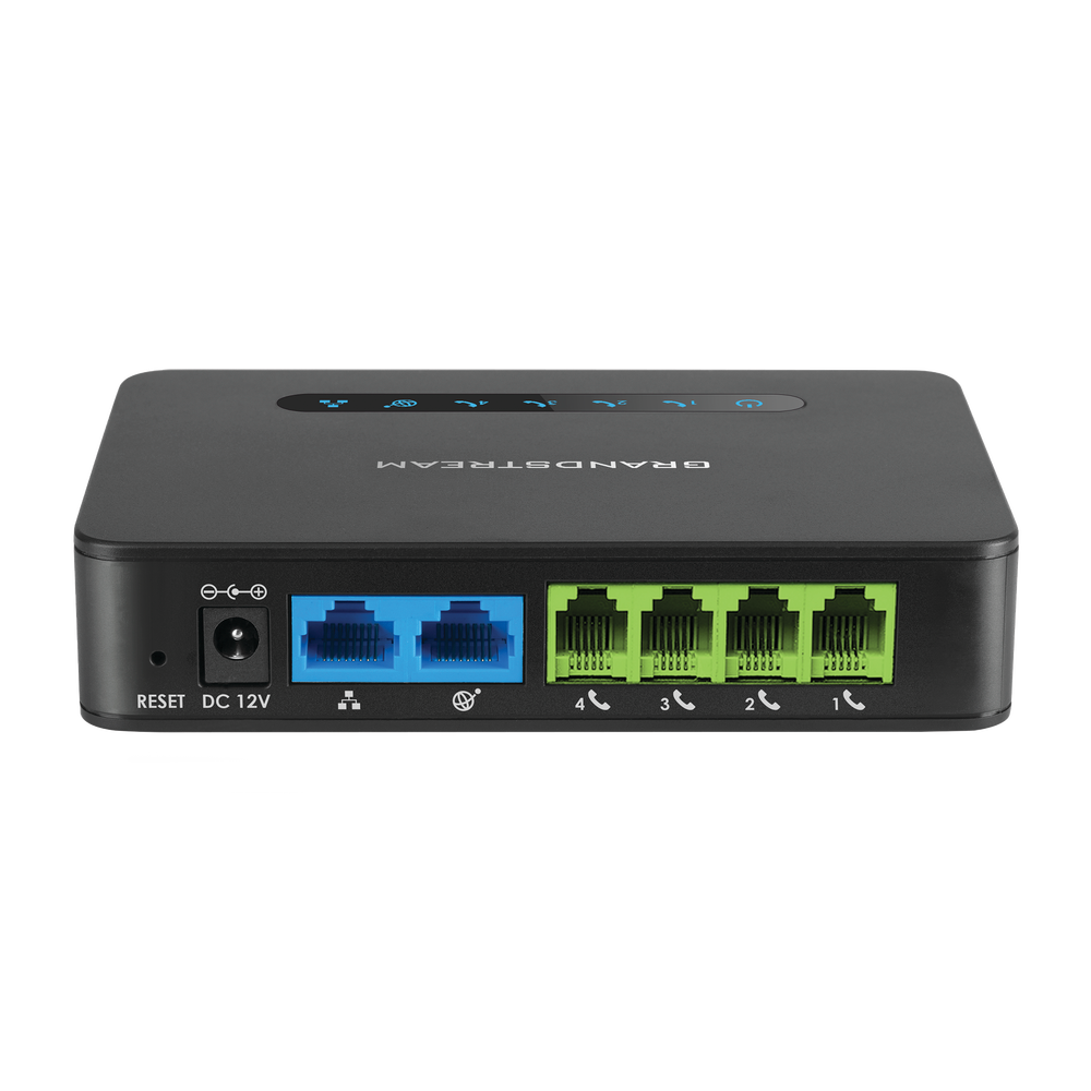 4-port FXS ATA with 2 gigabit network ports