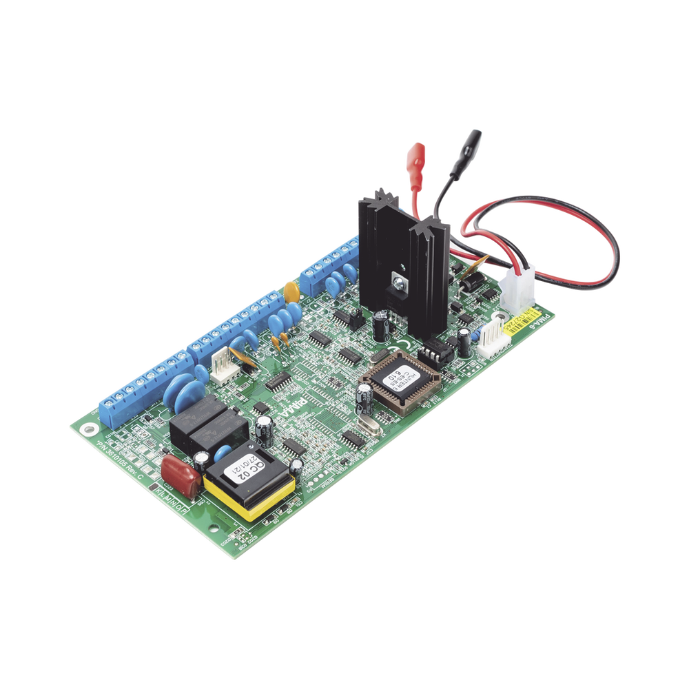 Tarjeta de Control para Panel de Alarma de  6 zonas cableadas opción de comunicación RADIO/Teléfono/GSM