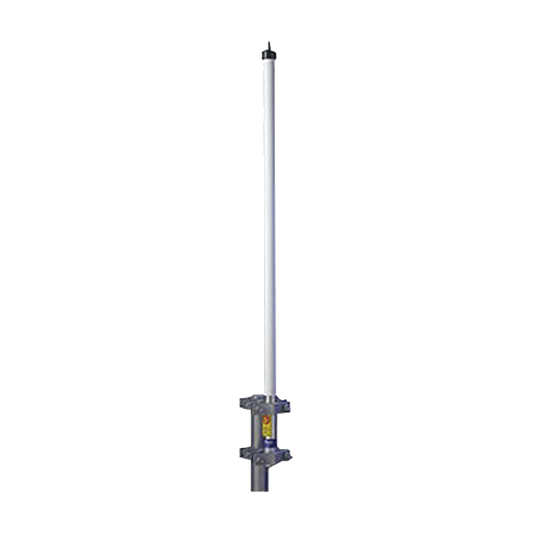 Antena base UHF 440-460 MHz, Fibra de Vidrio, 10 dB de Ganancia, Serie HX para Climas Extremos