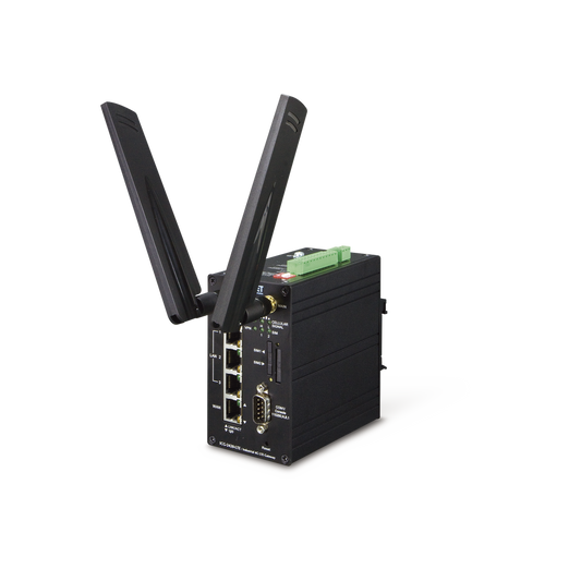 Router Industrial 4G LTE, 2 SIM Card, 1 puerto WAN, 3 Puertos LAN