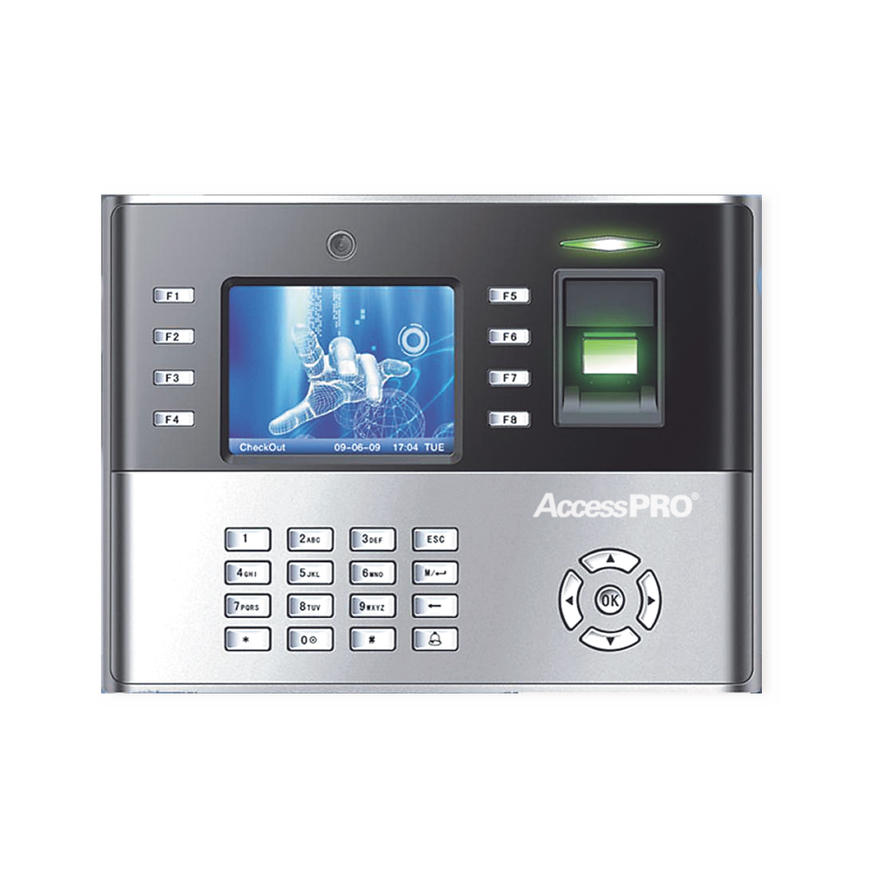 Reloj checador IP 10,000 huellas y 10,000 tarjetas / Toma foto de checada / Control de acceso