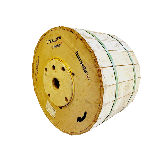 Cable de Fibra Óptica Monomodo, 12 hilos, para Interior, Tight Buffer 900µm, OFNR Riser, Dieléctrica, Precio Por Metro