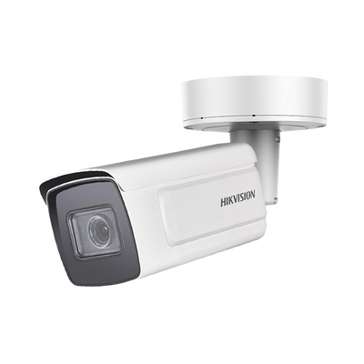 Bala IP 4 Megapixel / Lente Mot. 2.8 - 12 mm / 30 mts IR EXIR / IK10 / Reconocimiento Facial / WDR 140 dB / DeepinView /