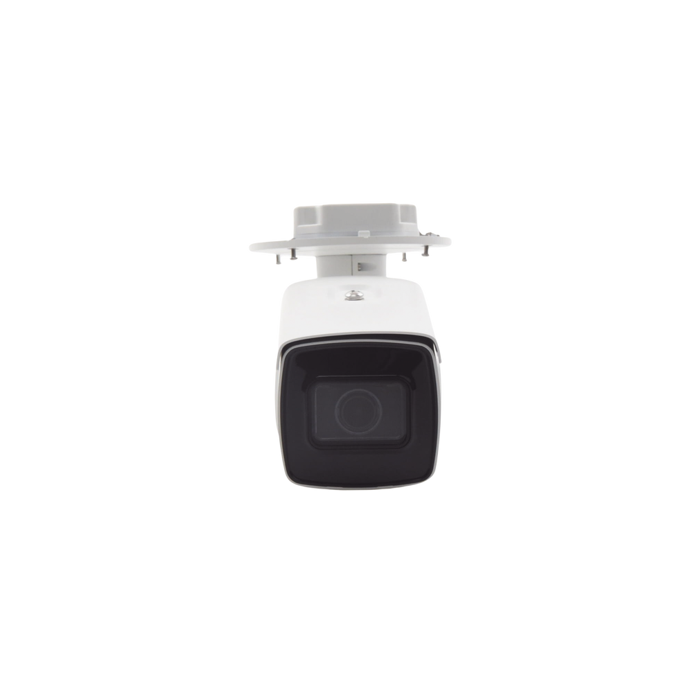 Bala IP 4 Megapixel / Lente Mot. 2.8 - 12 mm / 30 mts IR EXIR / IK10 / Reconocimiento Facial / WDR 140 dB / DeepinView / Búsqueda por Atributos / Heat Map / ACUSENSE