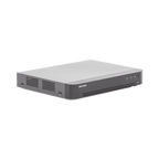 (ACUSENSE / Evita Falsas Alarmas) DVR 4 Megapixel / 4 Canales TURBOHD + 2 Canales IP / 1 Bahía de Disco Duro / 1 Canal de Audio