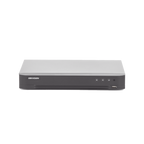 (ACUSENSE / Evita Falsas Alarmas) DVR 4 Megapixel / 4 Canales TURBOHD + 2 Canales IP / 1 Bahía de Disco Duro / 1 Canal de Audio